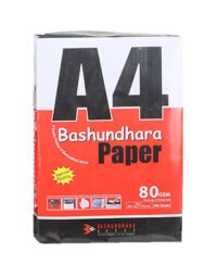 Bashundhara Offset Paper, A4, 80 GSM (Pack of 500 Sheets)