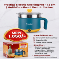 Prestige Electric Cooking Pot - 1.8 cm | Multi-Functional Electric Cooker