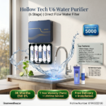 Hollow Tech U6 Water Purifier (6 Stage) | Direct Flow Water Filter