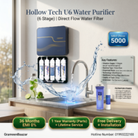 Hollow Tech U6 Water Purifier (6 Stage) | Direct Flow Water Filter