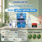 Samsoneya Pearl 6-Stage RO Water Purifier with 10L Storage Capacity
