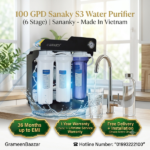 100 GPD Sanaky S3 Water Purifier (6 Stage) | Sananky - Made In Vietnam