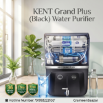 KENT Grand Plus (Black)( RO + UV + UF + TDS Control + UV LED Tank | 9L Tank) Water Purifier