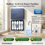 Hollow Tech U6 Water Purifier (6 Stage) | Direct Flow Water Filter