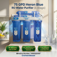 75 GPD Heron Blue RO Water Purifier (5 Stage)