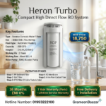 500GPD Heron Turbo Compact High Direct Flow RO System