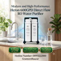 Modern and High-Performance Heron 600GPD Direct Flow RO Water Purifier