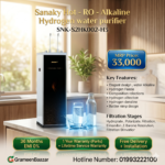 Sanaky Hot - RO - Alkaline Hydrogen water purifier SNK-S2HK002-H3