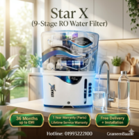 Star-X  9-Stage Water Filter (RO+UF+Zinc+Copper+Alkaline)